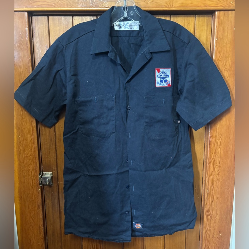 Dickies Pabst Blue Ribbon work shirt